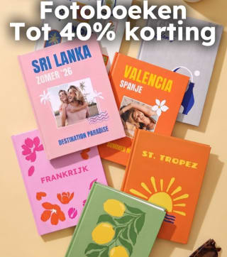 Tot 40% korting op fotoboeken, wanddecoratie en fotoafdrukken bij Smartphoto