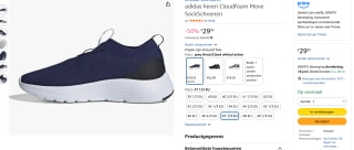 Adidas Cloudfoam Schoenen voor €29,95