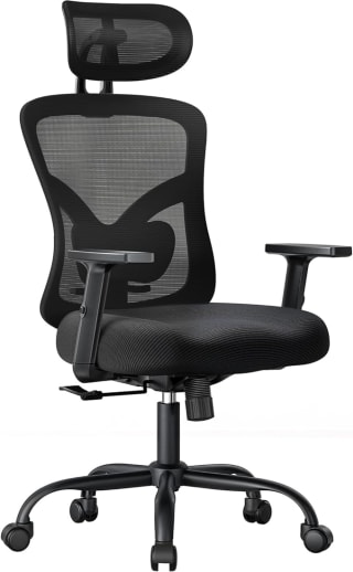 NOBLEWELL Silla de Oficina Ergonómica con Soporte Lumbar por 59,50€