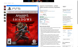 Assassin’s Creed Shadows Limited Edition PS5 por $636 | Amazon