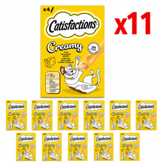 Catisfactions Creamy Snack Cremoso sabor Queso 11 x 40 g por 4.99€