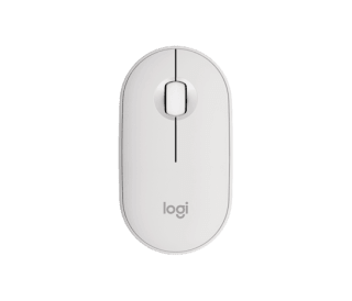 Logitech Pebble 2 M350S Wireless Mouse (White/Pink) £6.99 with Code LOGICOLOR