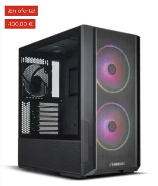 Pctec gaming ga05m 7800x3d 32gb ddr5 2tb rx 9070xt 16gb por 1.899€