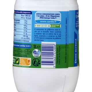 Lait Demi-Écrémé GrandLait (10 x 1 L) pour 11,60€