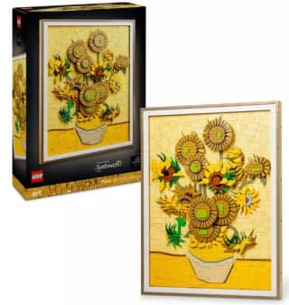 LEGO ART Vincent van Gogh – Sunflowers Building Set, £127.50