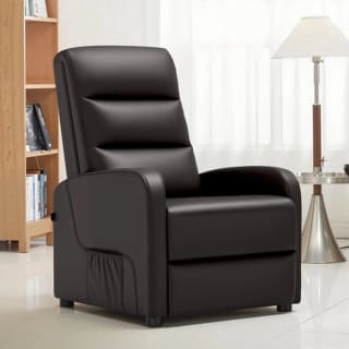 Relaxstoel (PU-leer, verstelbare rugleuning 160°) voor €79,99 bij Bol