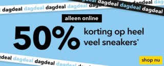 50% korting op heel veel sneakers bij Scapino