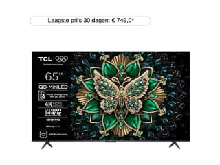 TCL 65C6K QD-MiniLED Google TV (2025) voor €649 bij de Mediamarkt