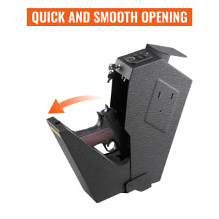 VEVOR Coffre-fort de pistolet biométrique pour 38,90€ chez VEVOR