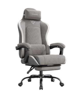 SONGMICS Gamingstoel, ergonomische computerstoel met voetsteun voor €105,99