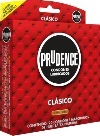 Prudence Condon Masculino Clasico 20 Und por $79 en Amazon