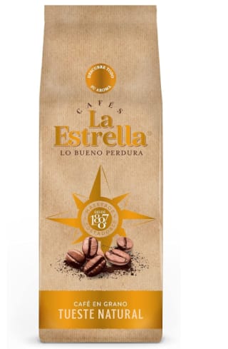 La Estrella Café en Grano Natural 500g por 4.77€