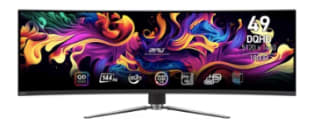 MSI MPG 491CQP QD-OLED - 49 inch - 5120 x 1440 (Dual Quad HD) voor €749 bij Coolblue