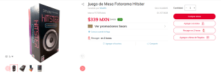 Juego de Mesa Fotorama Hitster por $339 | Oferta Sears