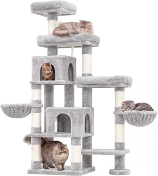 Hey-brother Arbre à Chat XXL 180 cm MPJ038W pour 59,99€ chez Amazon