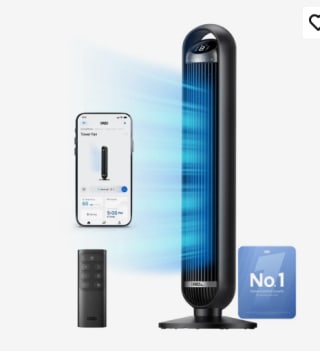 Dreo Nomad One stille torenventilator voor €59,90 bij Joybuy