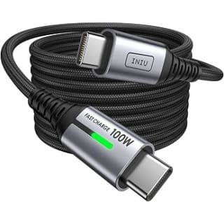 INIU Cable USB A a USB-C (2 m) con otro Gratis en Amazon