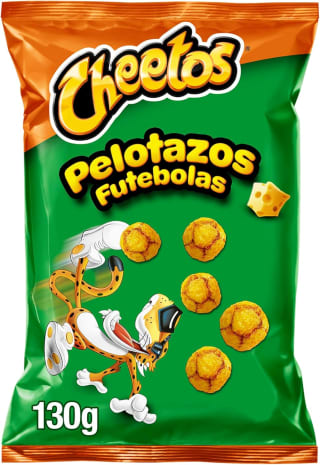 2 bolsas Cheetos Pelotazos o Pandillas de 130g por solo 2.16€ Amazon