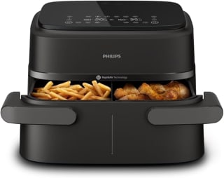PHILIPS NA154/00 Dual Basket Airfryer voor €89,90 bij Amazon