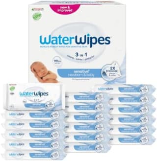 WaterWipes Sensitive+ 1080 stuks voor €37,59 bij Amazon