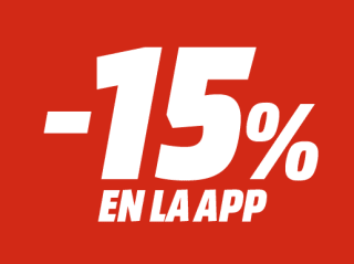 Mediamarkt 15% EXTRA al realizar tu compra desde la APP grandes ofertas