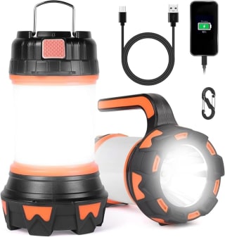 MSRTSR Linterna de Cámping Recargable (3000 mAh) por $169 en Amazon