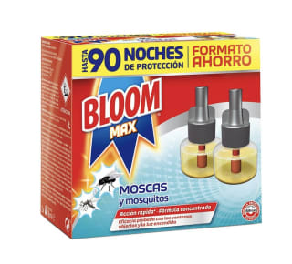 Bloom Max Eléctrico Líquido Recambio Doble comprando dos packs por 12,33€