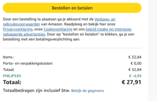 2 Stuks Philips Hue Dimmer Switch V2 voor €27,91 bij Amazon