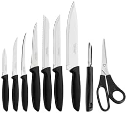 TRAMONTINA Juego de Cuchillos Plenus 9 Piezas por $269 en Amazon