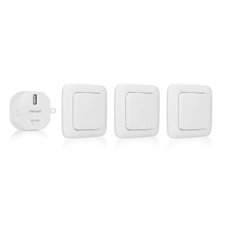 Smartwares schakelset (1 inbouwschakelaar, 3 wandschakelaars) voor €19,82 bij Amazon