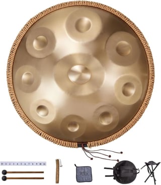 VEVOR Tambor de Mano 55 cm (9 notas, 432 Hz) por 59€ en Amazon
