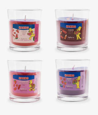 Haribo 4 PACK Vela perfumada por 9€