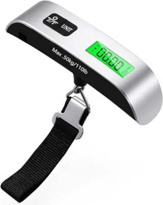 Blendura Digital Luggage Scale with Hook for £3.33 at Amazon
