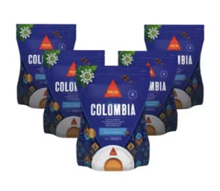 Delta Café Molido Natural Pack 5x220 GR(Portugal-Colombia-Timor-Brazil-Angola) 13.77€