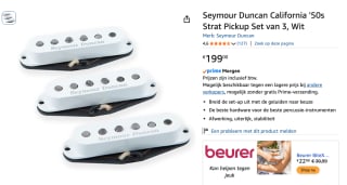 Seymour Duncan California '50s Strat Pickup Set van 3 voor €199 bij Amazon