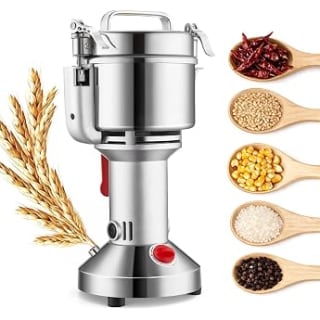 VEVOR Molinillo de Granos Eléctrico 1500 W (300 g) por 40,90€ en Amazon