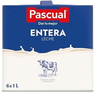 Leche Pascual Leche Entera (Pack 6 x 1L) por 15,57€