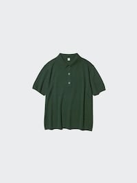 Pull à col polo (Manches courtes) pour 19,90€ chez UNIQLO