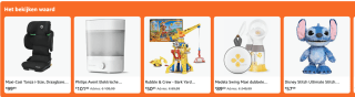 Tot €20 korting op geselecteerde baby weekknallers bij Amazon
