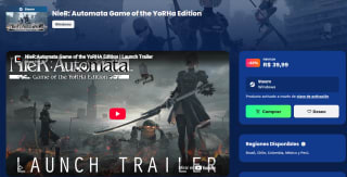 NieR: Automata Game of the YoRHa Edition por $112 en Nuuvem