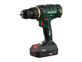 PARKSIDE 20V Cordless Drill Driver Starter Set for £24.49 at Lidl