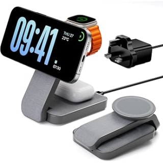 3 in 1 Wireless Charging Station for Apple for £6.29 at Amazon