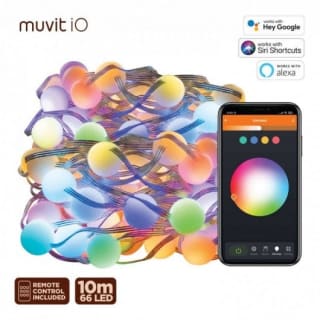 Guirnalda Muvit iO Outdoor RGB 10 m por 20,05€