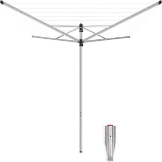 lBrabantia Lift-O-Matic Droogmolen met Metalen Grondanker 40 m voor €76,99 bij Bol