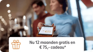 Krijg € 75,- cadeau en 12 maanden geen vaste kosten bij Nationale Nederlanden.