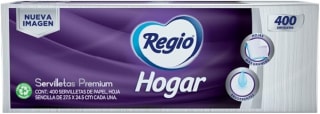 Paquete 400 Servilletas Regio Hogar 27.5x24.5cm por $45 | Amazon