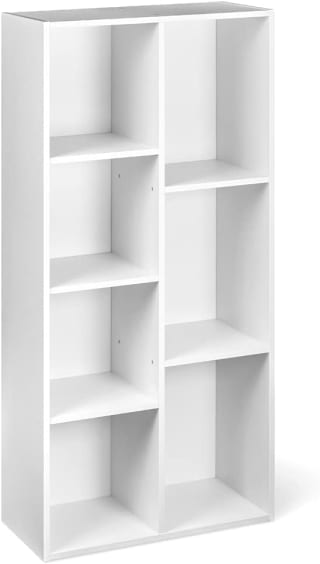 Amazon Basics librería 7 cubos 50 x 24 x 106 cm por 34,76€ en Amazon