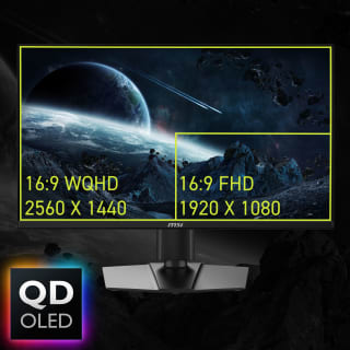 MSI MAG 272QP QD-OLED X24 (26,5" WQHD) por 379€ en MSI