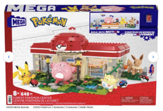 MEGA Pokémon Bouwset Bos Pokémoncentrum voor €29,99 bij smythstoys