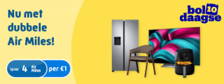4 Air Miles per €1 bij Bol (t/m 30 september) via Air Miles